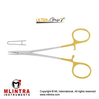 UltraGripX™ TC Webster Needle Holder Smooth Jaws Stainless Steel, 13 cm - 5" UltraGripX™ TC Webster Needle Holder Smooth Jaws Stainless Steel, 13 cm - 5"